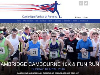 Cambridge Cambourne 10k Website