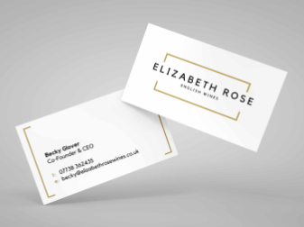 Elizabeth Rose Wines Business Cards