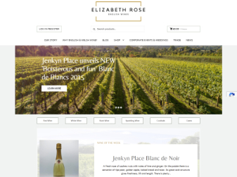 Elizabeth Rose Wines Website