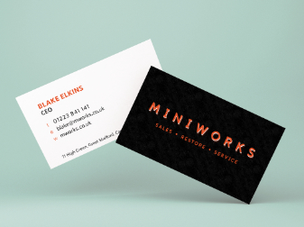 Miniworks Business Cards